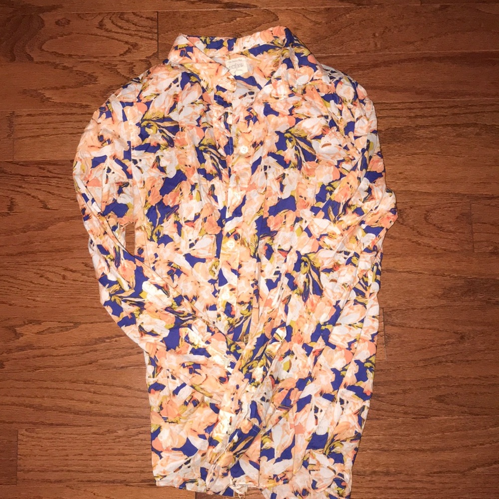 I crew factory collared shirt